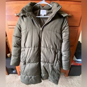 XS, old navy puffer winter jacket